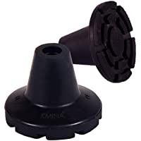 KMINA - Tacos muletas 19 mm- 18 mm y 17 mm (Pack x2 uds)- Conteras muletas- Virolas de goma para muletas- Conteras…